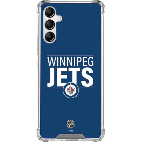 NHL Winnipeg Jets Lineup Galaxy A14 5G Clear Case