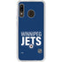NHL Winnipeg Jets Lineup Galaxy A20 Clear Case