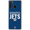 NHL Winnipeg Jets Lineup Galaxy A21 Clear Case