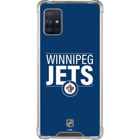 NHL Winnipeg Jets Lineup Galaxy A51 5G Clear Case