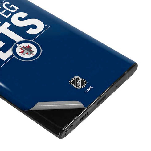 NHL Winnipeg Jets Lineup Galaxy Note 10 Skin