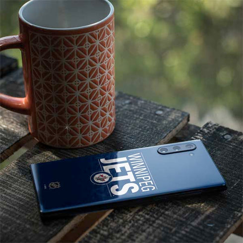 NHL Winnipeg Jets Lineup Galaxy Note 10 Skin