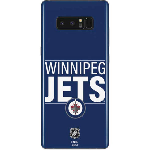 NHL Winnipeg Jets Lineup Galaxy Note 8 Skin