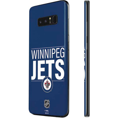 NHL Winnipeg Jets Lineup Galaxy Note 8 Skin