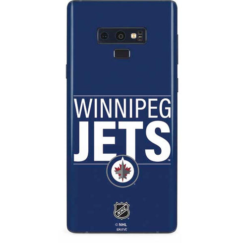 NHL Winnipeg Jets Lineup Galaxy Note 9 Skin