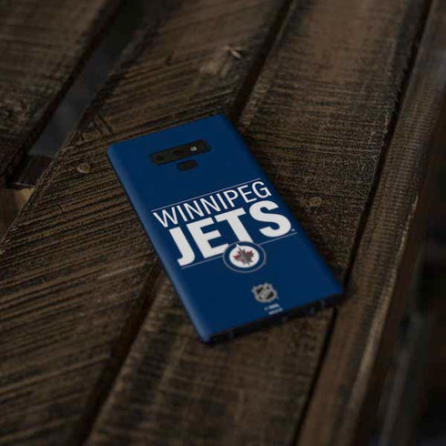 NHL Winnipeg Jets Lineup Galaxy Note 9 Skin