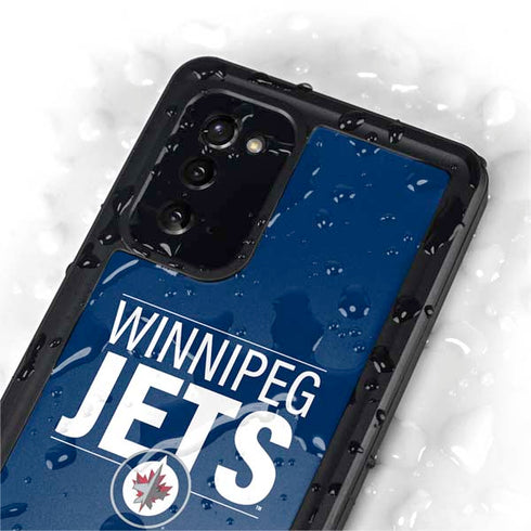 NHL Winnipeg Jets Lineup Galaxy Note20 5G Waterproof Case