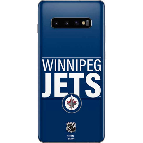 NHL Winnipeg Jets Lineup Galaxy S10 Plus Skin