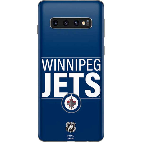 NHL Winnipeg Jets Lineup Galaxy S10 Skin