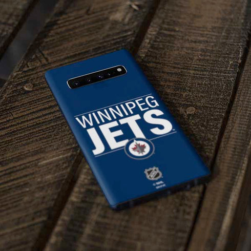 NHL Winnipeg Jets Lineup Galaxy S10 Skin