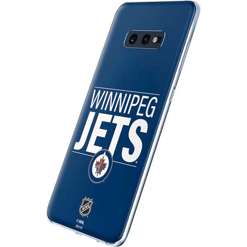 NHL Winnipeg Jets Lineup Galaxy S10e Skin