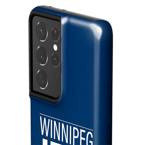 NHL Winnipeg Jets Lineup Galaxy S21 Ultra 5G Pro Case