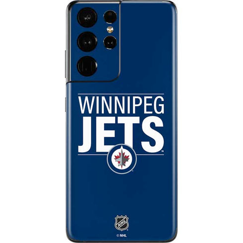 NHL Winnipeg Jets Lineup Galaxy S21 Ultra 5G Skin
