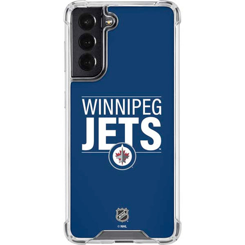 NHL Winnipeg Jets Lineup Galaxy S22 Clear Case