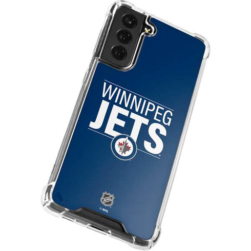 NHL Winnipeg Jets Lineup Galaxy S22 Plus Clear Case