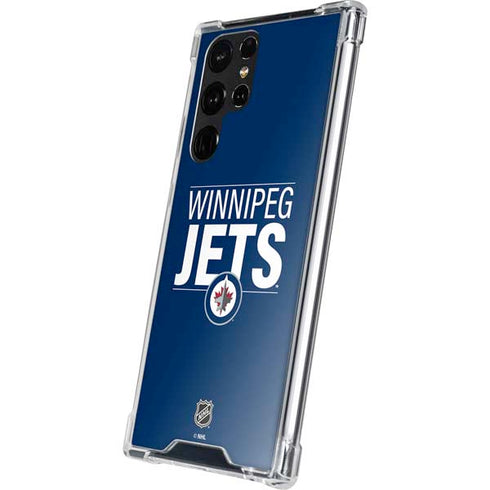 NHL Winnipeg Jets Lineup Galaxy S22 Ultra Clear Case