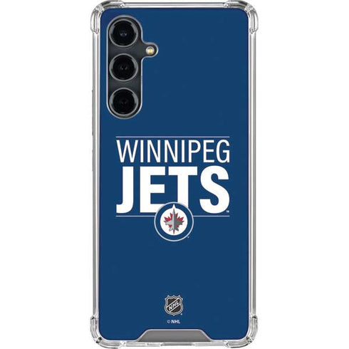 NHL Winnipeg Jets Lineup Galaxy S23 FE Clear Case