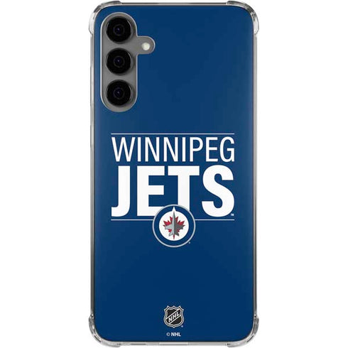 NHL Winnipeg Jets Lineup Galaxy S24 Plus Clear Case