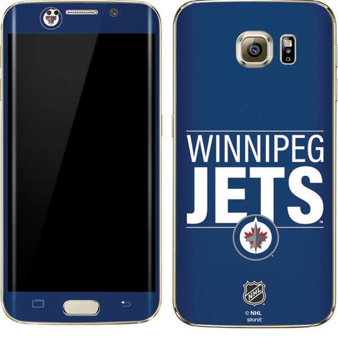 NHL Winnipeg Jets Lineup Galaxy S7 Edge Skin