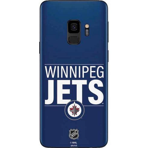 NHL Winnipeg Jets Lineup Galaxy S9 Skin