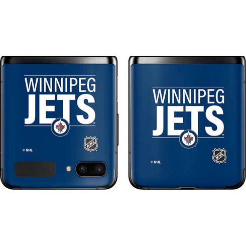 NHL Winnipeg Jets Lineup Galaxy Z Flip Skin