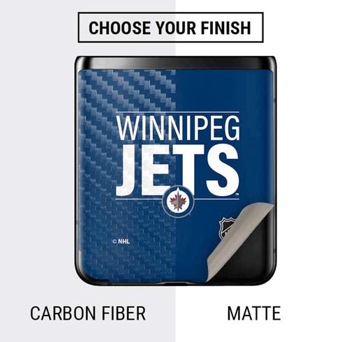 NHL Winnipeg Jets Lineup Galaxy Z Flip Skin