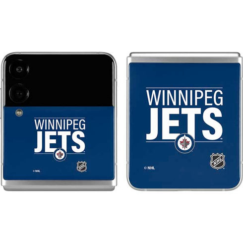 NHL Winnipeg Jets Lineup Galaxy Z Flip4 5G Skin