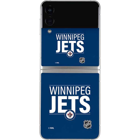 NHL Winnipeg Jets Lineup Galaxy Z Flip4 5G Skin