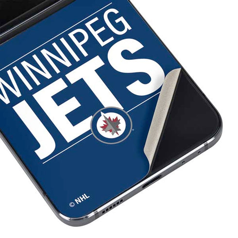 NHL Winnipeg Jets Lineup Galaxy Z Flip5 5G Skin