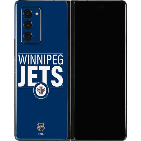 NHL Winnipeg Jets Lineup Galaxy Z Fold2 5G Skin