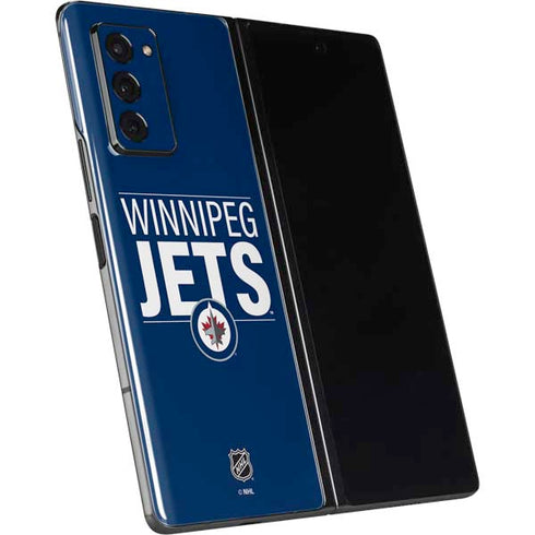 NHL Winnipeg Jets Lineup Galaxy Z Fold2 5G Skin