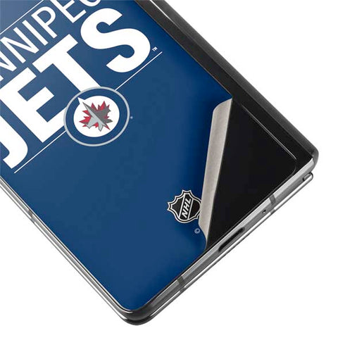 NHL Winnipeg Jets Lineup Galaxy Z Fold2 5G Skin