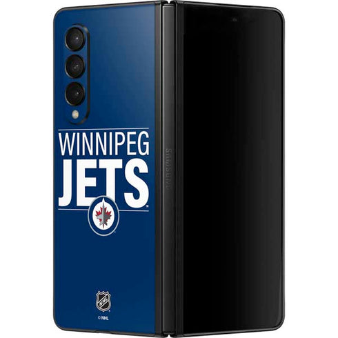 NHL Winnipeg Jets Lineup Galaxy Z Fold3 5G Skin