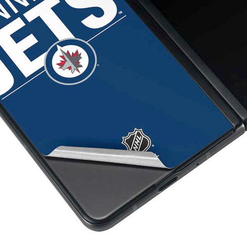 NHL Winnipeg Jets Lineup Galaxy Z Fold3 5G Skin