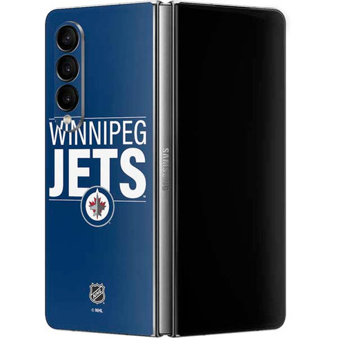 NHL Winnipeg Jets Lineup Galaxy Z Fold4 5G Skin