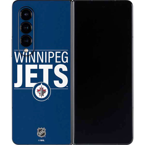 NHL Winnipeg Jets Lineup Galaxy Z Fold4 5G Skin