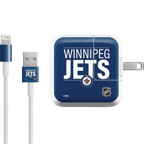 NHL Winnipeg Jets Lineup iPad Charger (10W USB) Skin