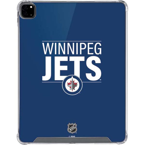 NHL Winnipeg Jets Lineup iPad Pro 12.9in (2020) Clear Case