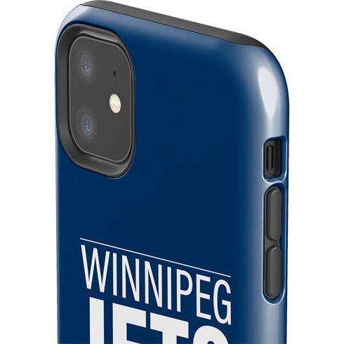 NHL Winnipeg Jets Lineup iPhone 11 Impact Case