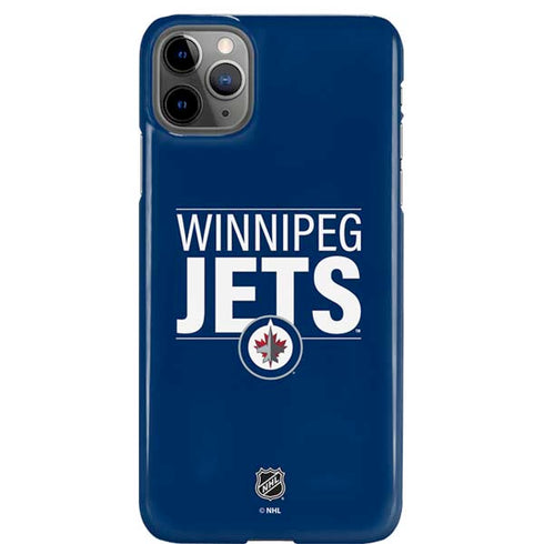 NHL Winnipeg Jets Lineup iPhone 11 Pro Max Lite Case