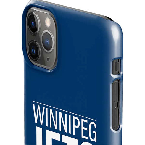 NHL Winnipeg Jets Lineup iPhone 11 Pro Max Lite Case
