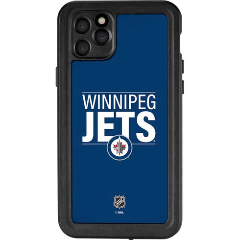 NHL Winnipeg Jets Lineup iPhone 11 Pro Max Waterproof Case