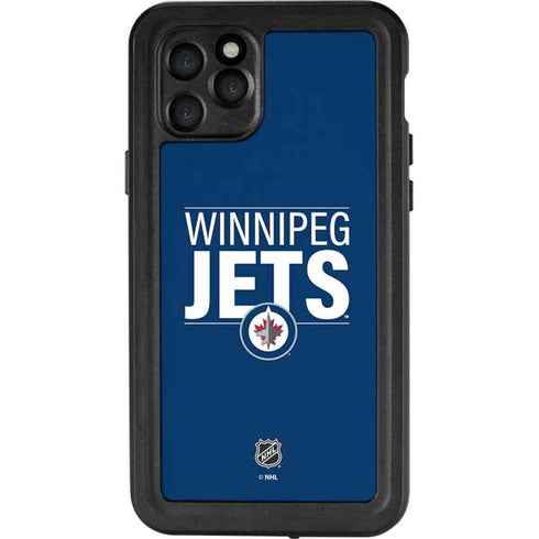 NHL Winnipeg Jets Lineup iPhone 11 Pro Waterproof Case