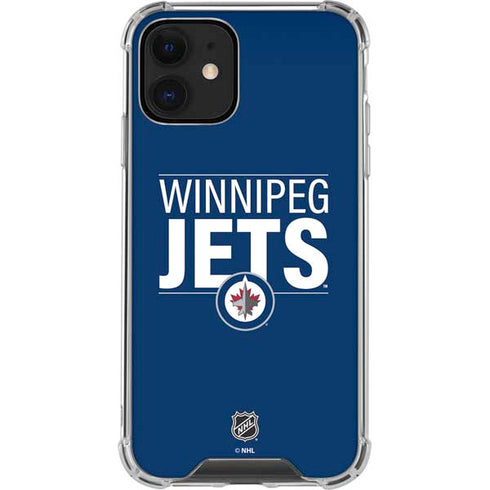 NHL Winnipeg Jets Lineup iPhone 12 Clear Case