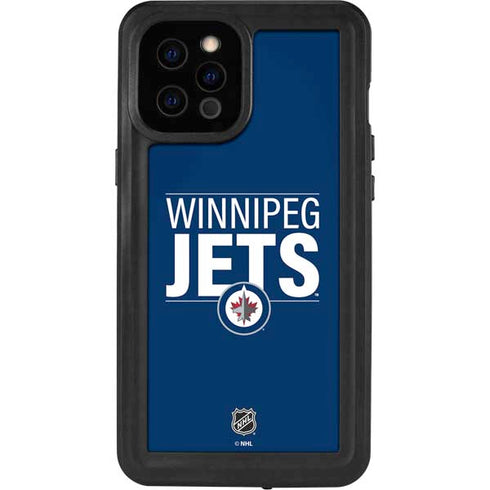 NHL Winnipeg Jets Lineup iPhone 12 Pro Max Waterproof Case