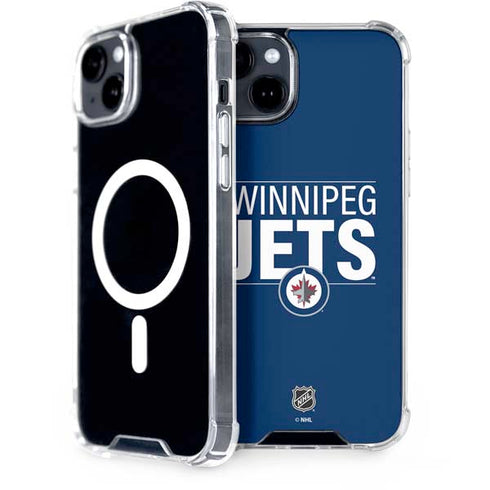 NHL Winnipeg Jets Lineup iPhone 15 Plus MagSafe Case