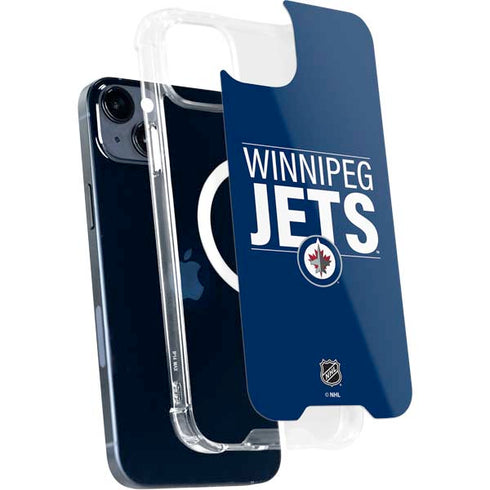 NHL Winnipeg Jets Lineup iPhone 14 Plus MagSafe Case