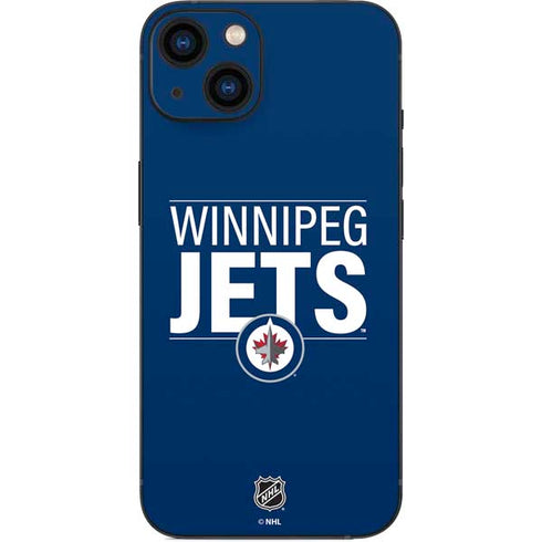 NHL Winnipeg Jets Lineup iPhone 15 Plus Skin