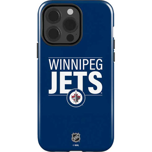 NHL Winnipeg Jets Lineup iPhone 14 Pro Impact Case