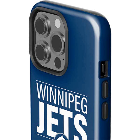 NHL Winnipeg Jets Lineup iPhone 14 Pro Impact Case